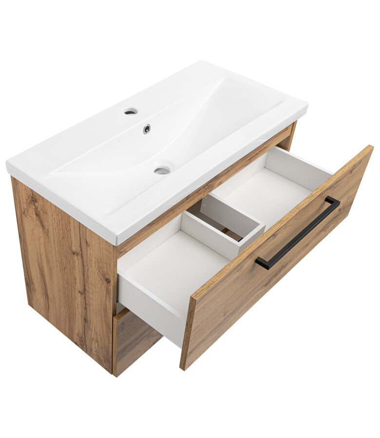 Badkamermeubel Trento 80 cm - eiken