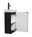 Toiletmeubel Apollo 40cm - mat zwart