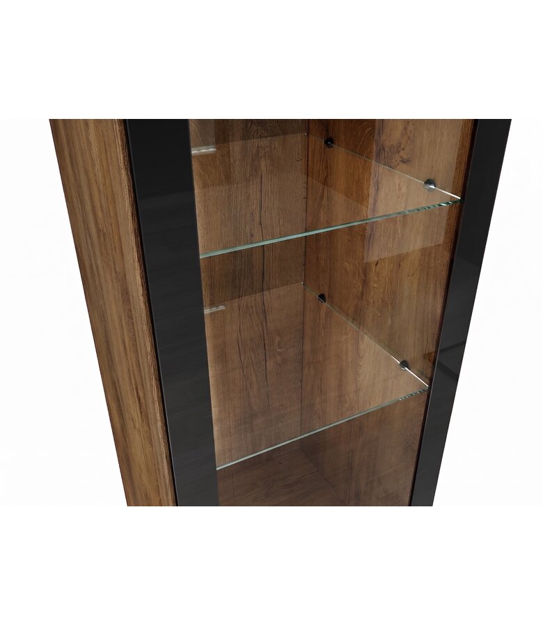 Badkamerkast Rio 30 x 30 x 131 cm - bruin eiken