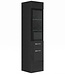 Badkamerkast Rio 30 x 30 x 131 cm - hoogglans zwart