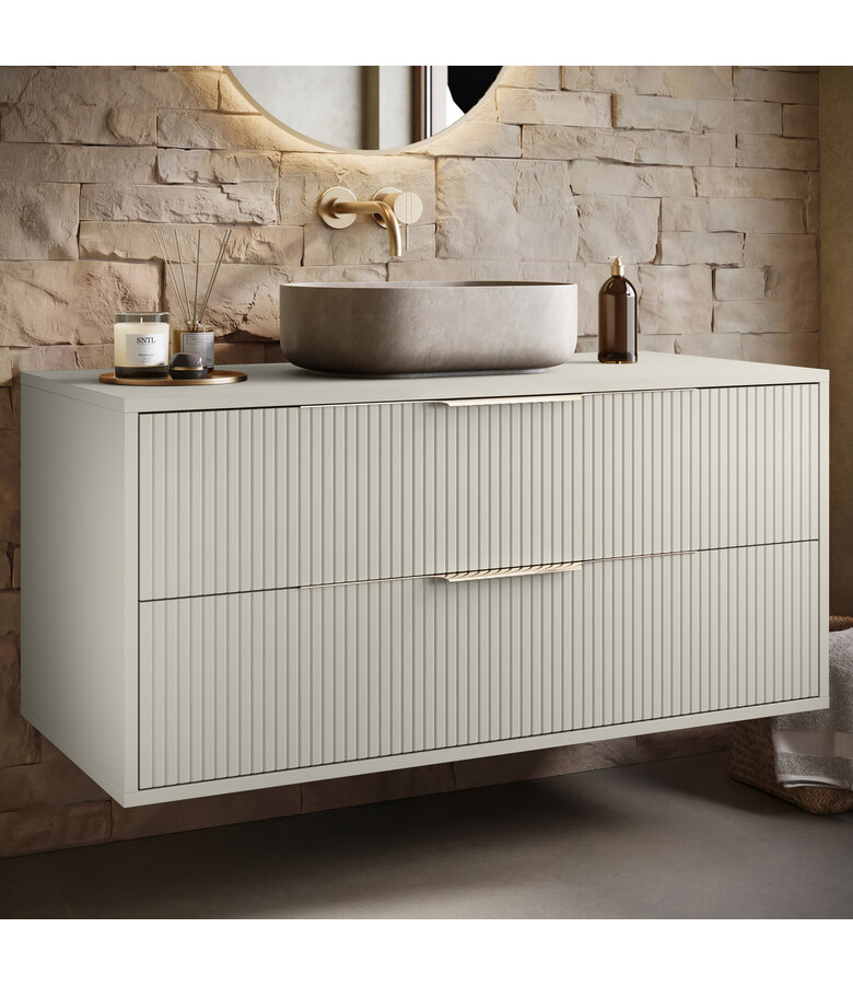 Wastafelkast Rimini - 100 x 46 x 46 cm - beige