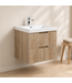Badkamermeubel Thermis 60cm - licht eiken