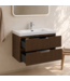 Badkamermeubel Thermis 80cm - walnoot bruin