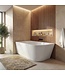 Hoekbad Isia 170 x 78 x 60 cm - wit  - links