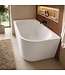 Hoekbad Isia 170 x 78 x 60 cm - wit  - links
