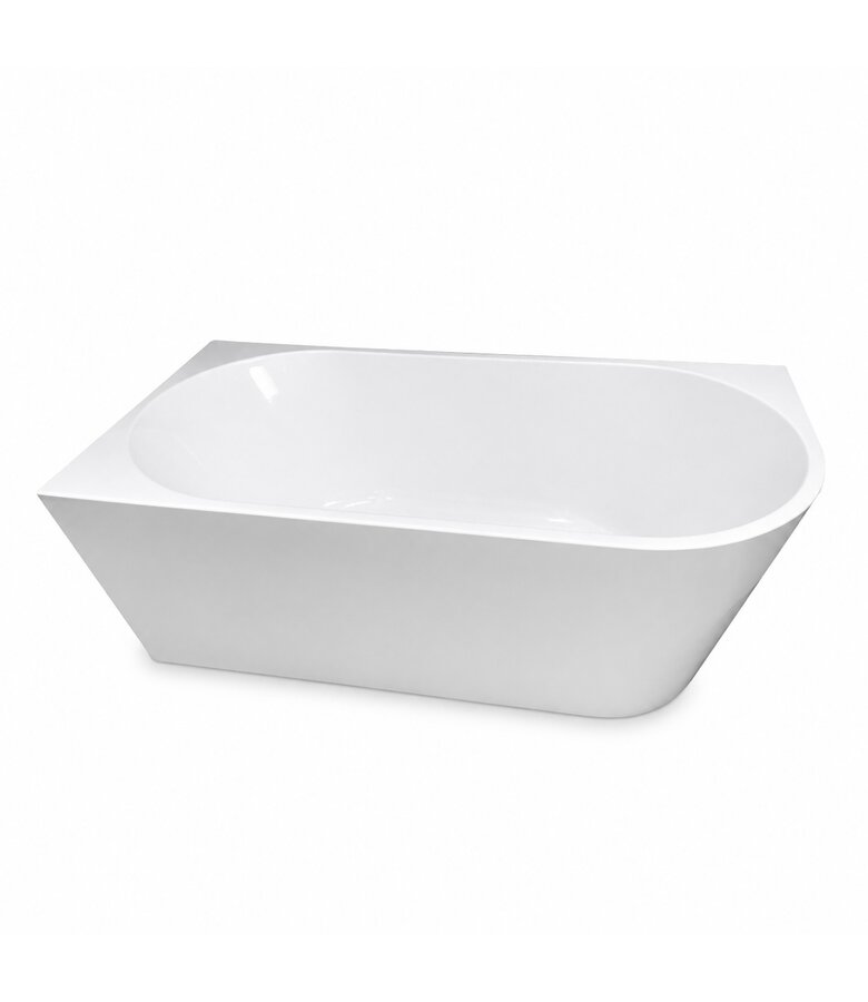 Hoekbad Isia 170 x 78 x 60 cm - wit  - links