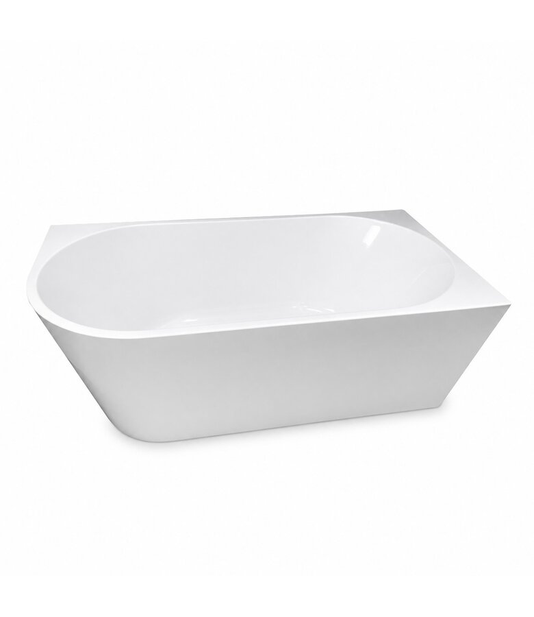 Hoekbad Isia 170 x 78 x 60 cm - wit  - rechts