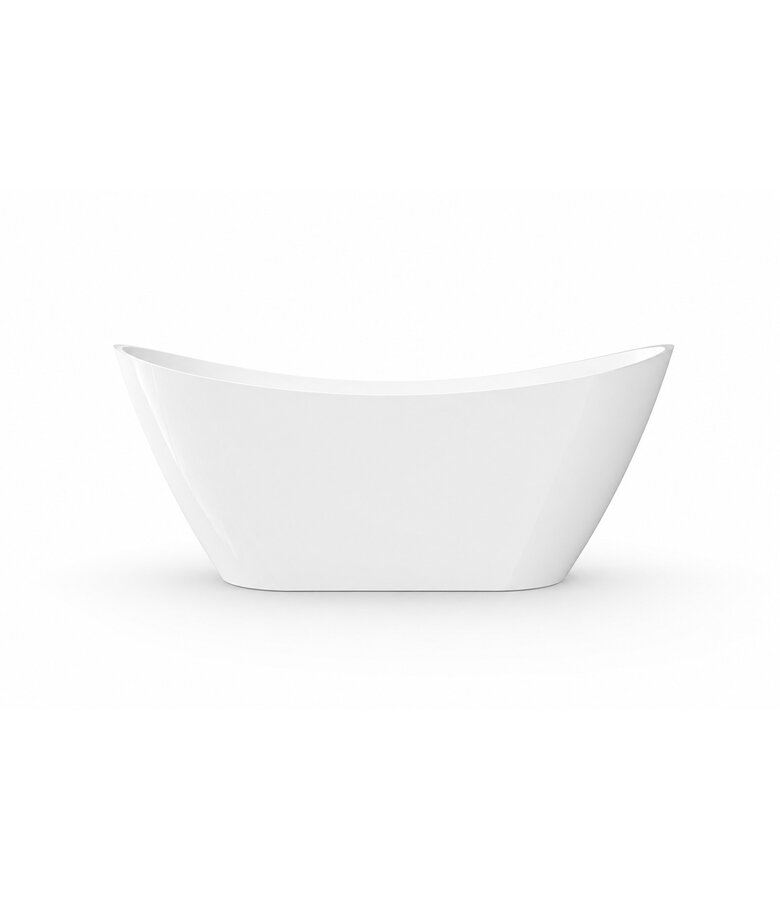 Vrijstaand ligbad Alegre - 170 x 78 x 68 cm - wit