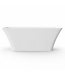 Vrijstaand ligbad Lily 170 x 75 x 58 cm - wit