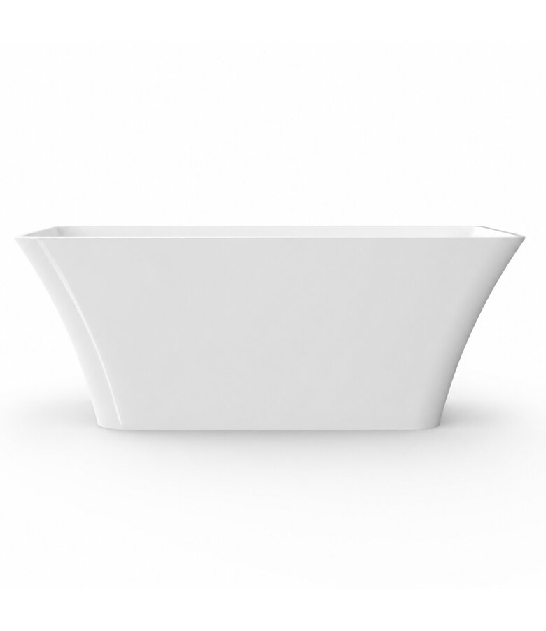 Vrijstaand ligbad Lily 170 x 75 x 58 cm - wit