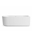 Hoekbad Havana 170 x 80 x 58 cm - wit  - rechts