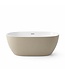 Vrijstaand ligbad Bahia 170 x 75 x 58cm - beige