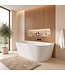 Half vrijstaand ligbad Isia 170 x 75 x 60 cm - wit