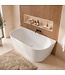 Half vrijstaand ligbad Isia 170 x 75 x 60 cm - wit