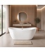 Vrijstaand ligbad Alegre - 170 x 78 x 68 cm - wit