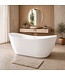 Vrijstaand ligbad Alegre - 170 x 78 x 68 cm - wit