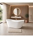 Vrijstaand ligbad Alegre - 170 x 78 x 68 cm - wit