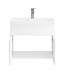 Badkamermeubel Montreal 01 60cm met wastafel - hoogglans wit