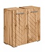 Wastafelkast Jupiter 60 x 30 x 60 cm - eiken - visgraat