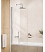 Badwand Torino 70 x 140 cm - chroom - nano coating