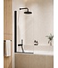 Badwand Torino 60 x 140 cm - zwart - nano coating