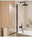 Badwand Torino 60 x 140 cm - zwart - nano coating