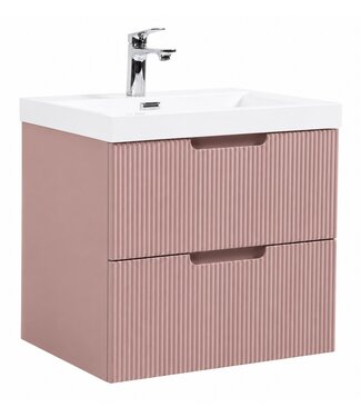Badkamermeubel Thermis 60cm - mat roze