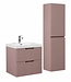 Badkamermeubel Thermis 60 cm met kolomkast - mat roze