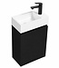 Toiletmeubel Angela 40cm - zwart houtnerf