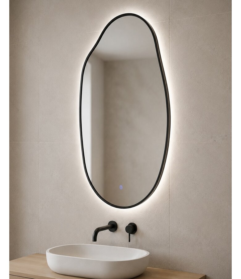 Spiegel Globe LED - 52 x 84 cm