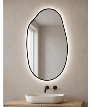 Spiegel Globe LED - 52 x 84 cm
