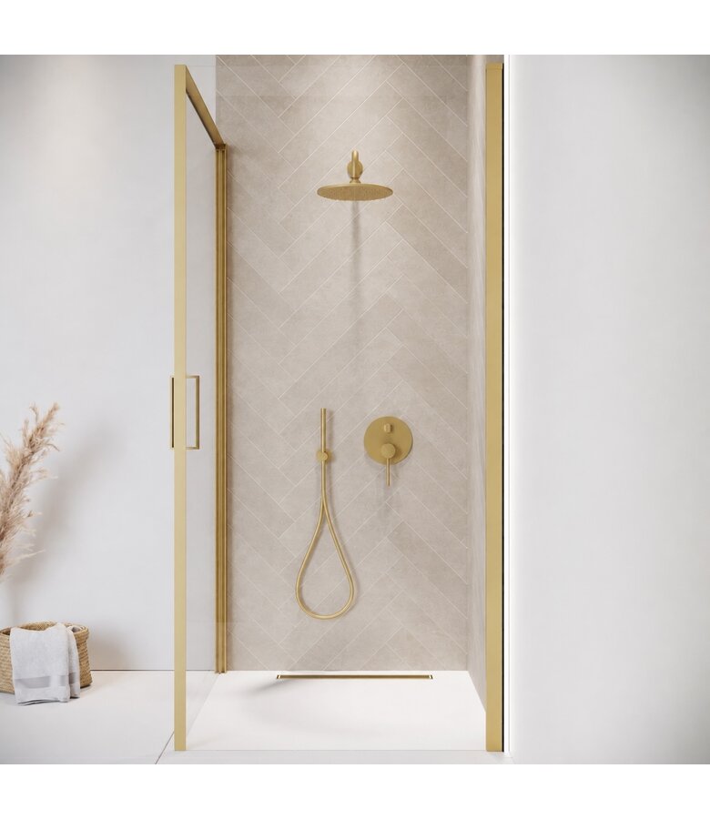 Douchecabine Alava 80 x 80 x 190 cm - goud - nano coating