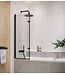 Badwand Austin 120 x 140 cm - zwart - nano coating