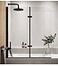Badwand Austin 110 x 140 cm - zwart - nano coating