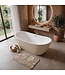 Vrijstaand ligbad Alegre - 170 x 78 x 68 cm - mat beige