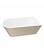 Hoekbad Isia 170 x 78 x 60 cm - links - mat beige