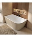 Hoekbad Isia 170 x 78 x 60 cm - rechts - mat beige