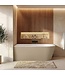 Hoekbad Isia 170 x 78 x 60 cm - rechts - mat beige