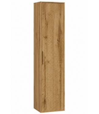 Badkamerkast Rimini 38 x 33  x 170 cm - eiken