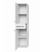 Badkamerkast Florence 30 x 35 x 130 cm - hoogglans wit