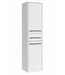 Badkamerkast Florence 30 x 35 x 130 cm - hoogglans wit