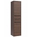 Badkamerkast Florence 30 x 35 x 130 cm - walnoot bruin