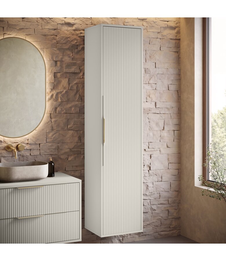 Badkamerkast Rimini 38 x 33  x 170 cm - beige