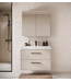 Badkamermeubel Florence 01 80cm met spiegelkast - beige