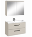 Badkamermeubel Florence 01 80cm met spiegelkast - beige