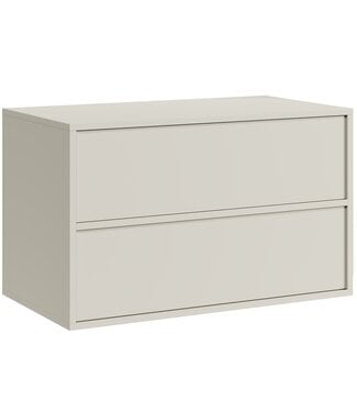 Wastafelkast Mali - 80 x 46 x 54 cm - beige