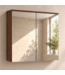 Spiegelkast Toledo 80 x 20 x 60 cm - walnoot bruin