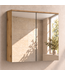 Spiegelkast Toledo 60 x 20 x 60 cm - eiken