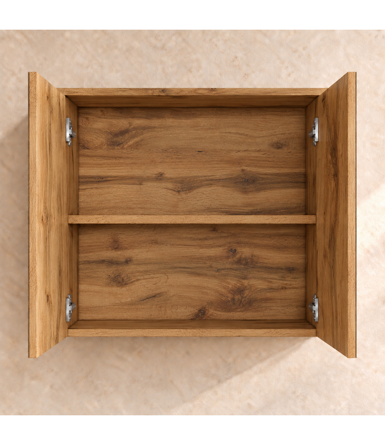 Spiegelkast Toledo 60 x 20 x 60 cm - eiken