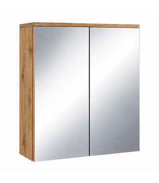 Spiegelkast Toledo 60 x 20 x 60 cm - eiken